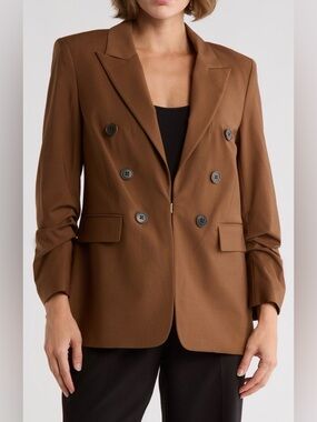 Veronica Beard Beacon Dickey Jacket Size 6 Brown